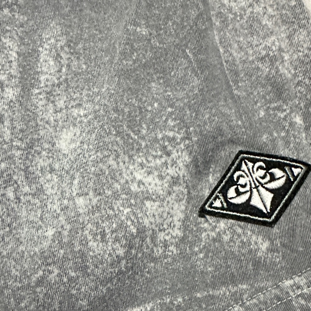 Affliction Gray T-Shirt with Patch and Stitch Detail - Picture 7 of 7